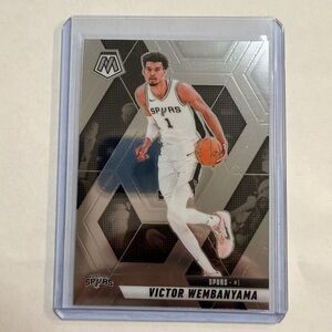🔥Victor Wembanyama Spurs Moasic Trading Card